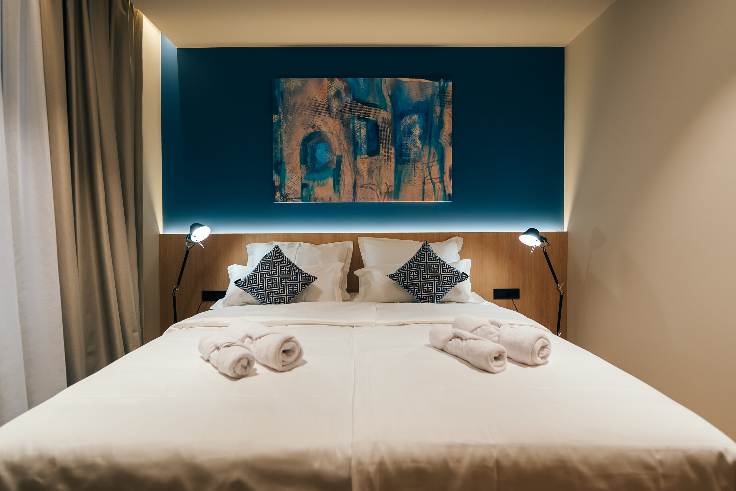 Standard Double Front View Room with Balcony